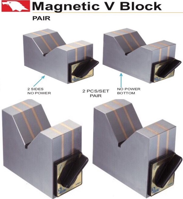 Khối V từ tính chính xác VCP - VERTEX