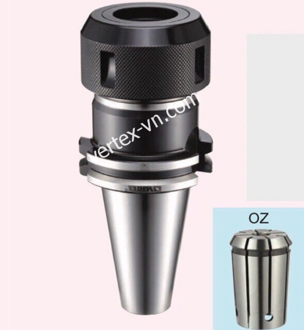 Bầu kẹp dao phay kiểu chuôi SK, CAT Collet OZ VERTEX